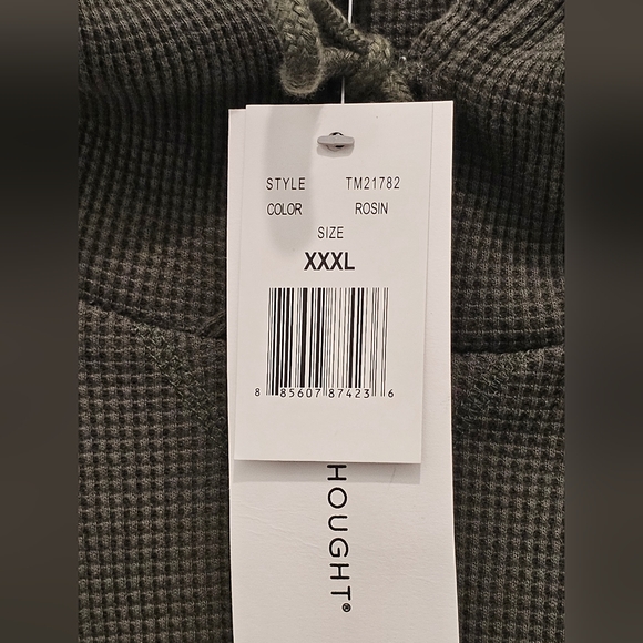 Threads 4 Thought Hoodie w/pockets, NWT, Size XXXL - Picture 7 of 11